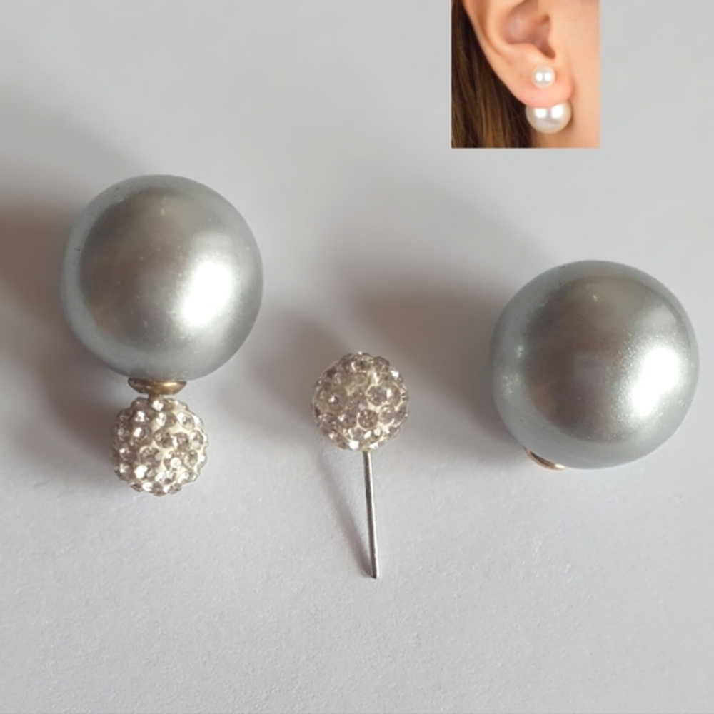 Front back earrings - Picture 2 of 3